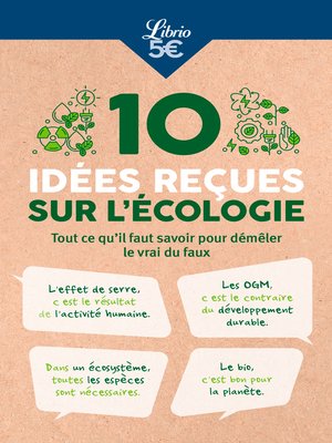 cover image of 10 idées reçues sur l'écologie